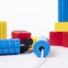 Giant Textured Beads with stringer close up