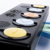 Joy Player close up of the buttons