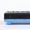 Joy Player ports close up with power switch in view