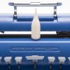 Perkins Brailler close up with handle and keys in view