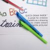 Quick Draw Paper and multicolored pens