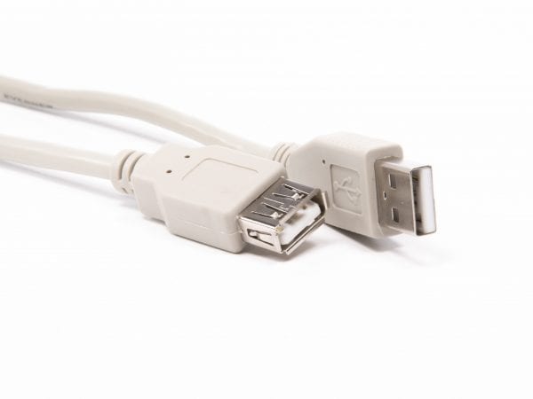 Talking Book USB cable close up