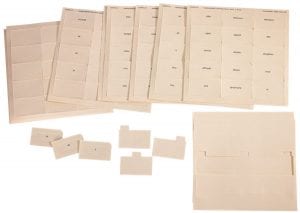 Braille Contraction Cards