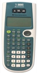 Front view of Orion TI-30XS Multiview Talking Scientific calculator