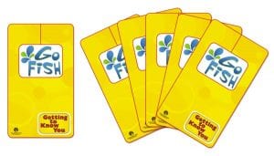 Back view of Go Fish Cards from Getting to Know You