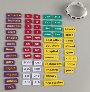 Tactile Town print-braille labels