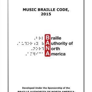 Music Braille Code, 2015 book cover