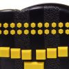 Close up of braille alphabet keys