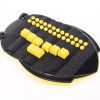 Angled to the left, front view of Braille Buzz