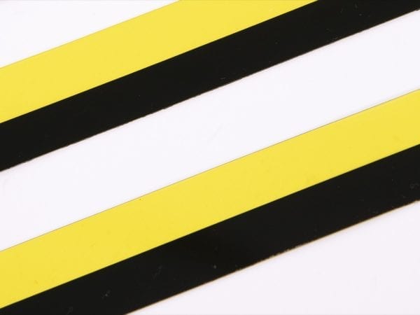 Bright Line Reading Guide in yellow close up