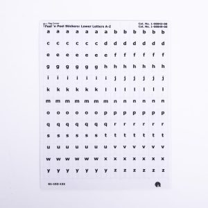 Feel 'n Peel braille-print Alphabet Letters