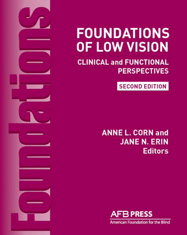 Foundations of Low Vision Second Edition book cover