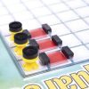 Black U Channels, Red Masking Overlays, and X/O Tokens with Crown O foam pieces from Games of Squares kit