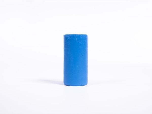 Giant Matching Beads smooth blue cylinder