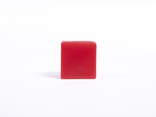 Giant Textured Beads Red Cube
