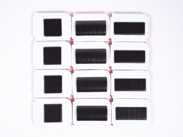 Black Pattern Matching Cards for Giant Textured Beads