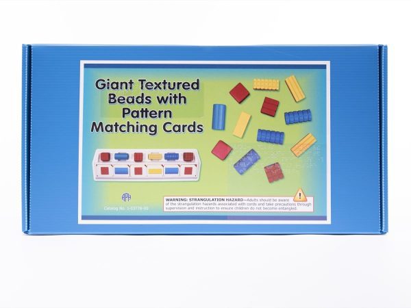 Giant Textured Beads with Pattern Matching Cards Box