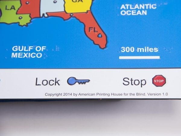 Interactive U.S. Map close up Gulf of Mexico