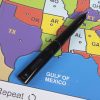 Interactive U.S. Map close up with stylus