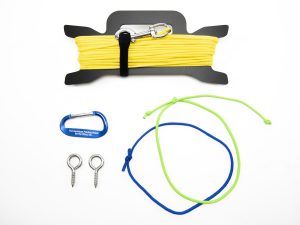 Walk Run for Fitness accessory pack components and guide rope with rope caddy