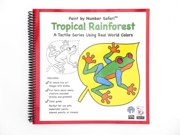 Paint By Number Safari Tropical Rainforest Front Cover
