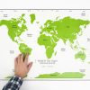 World At Your Fingers Hand Touching Map