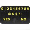 DeafBlind Pocket Communicator Number Side Close-up