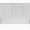 Work Play Tray Small Dividers Top View Three Sections