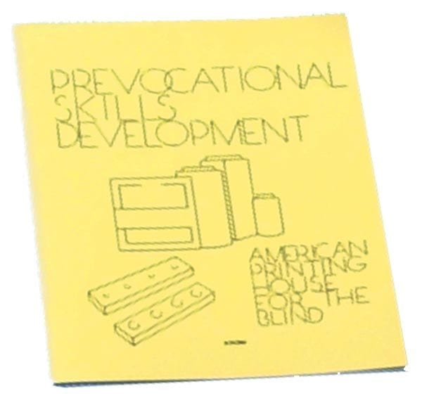 Prevocational Skills Development Materials-Guidebook Print Close-up