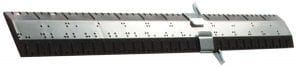 Ruler 1-Foot Braille Metric-English Measurement