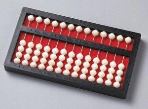 Abacus large board