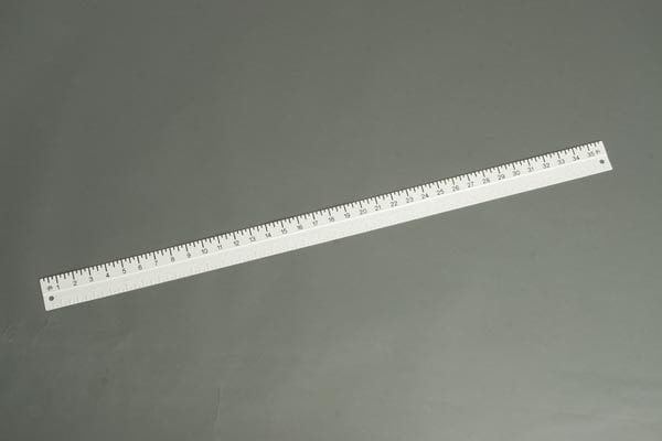 Braille-Large Print Yardstick