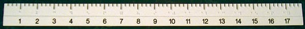 Large Print Ruler