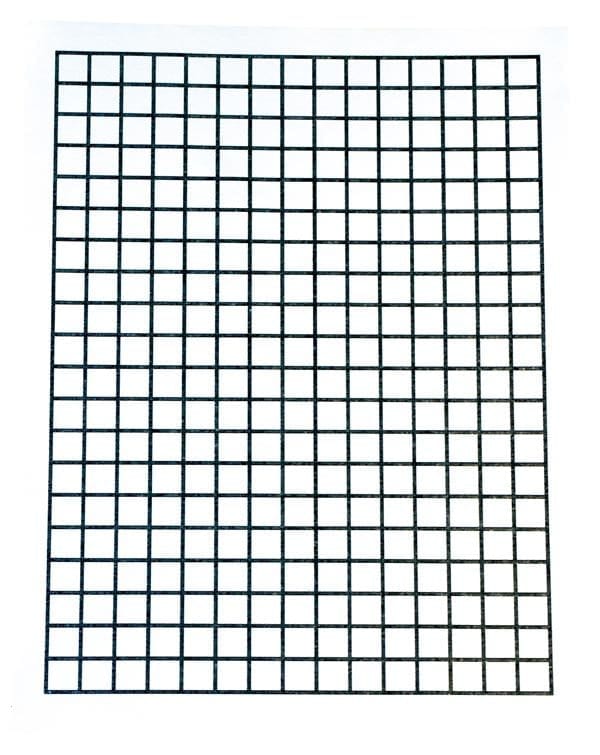 Bold Line Tactile Graph Sheets