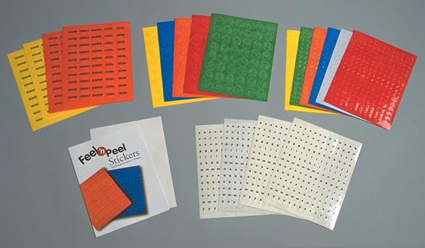 Braille Tactile Stickers - Rewards