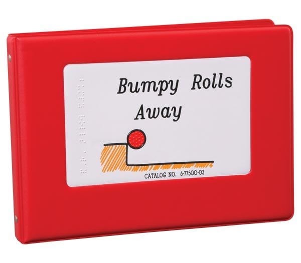 Bumpy Rolls Away 3-ring bound book