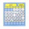 Classroom Calendar Kit calendar with dates
