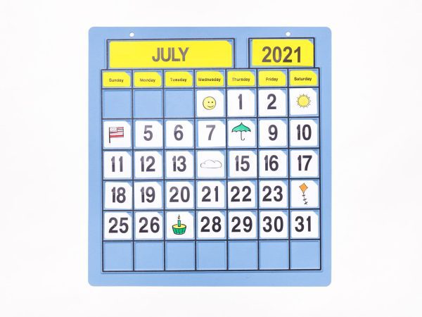 Classroom Calendar Kit calendar with dates