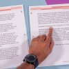 MathBuilders Unit 7 internal pages with hand pointing
