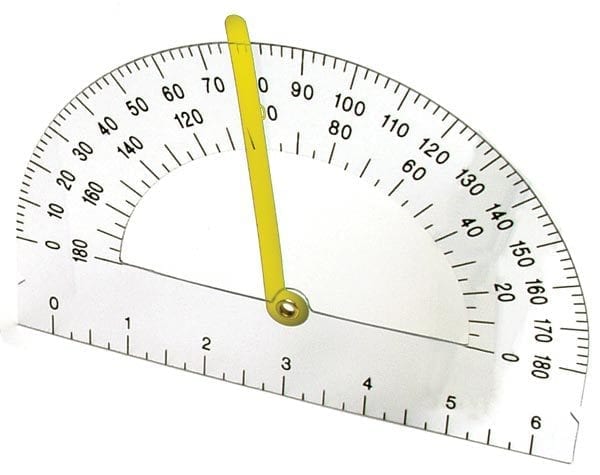 Large Print Protractor (4-pack) | American Printing House