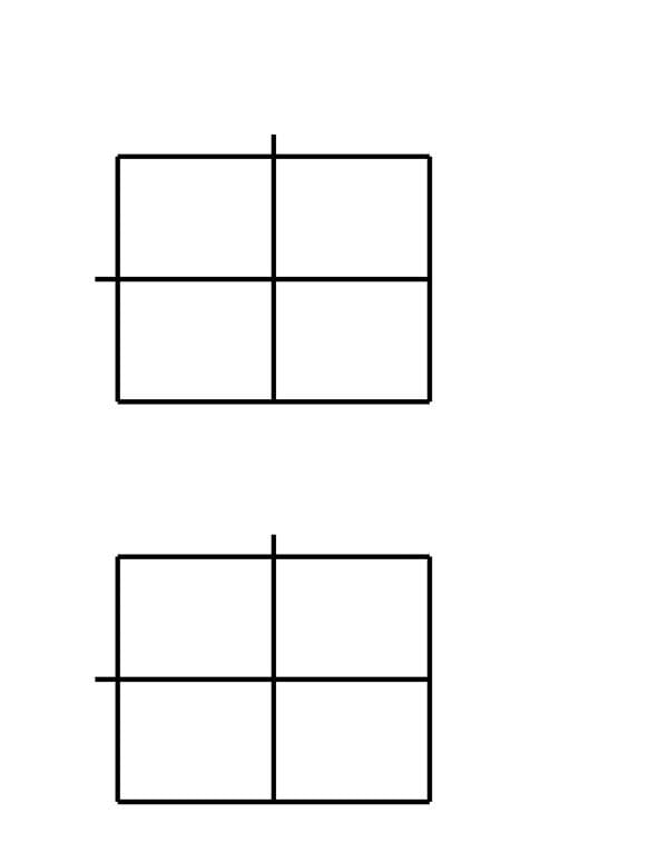 Tactile Punnette Squares 4