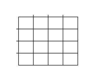 Tactile Punnette Squares 16