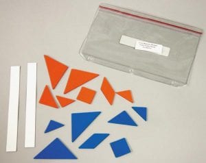 Tactile Tangrams Magnetic shapes