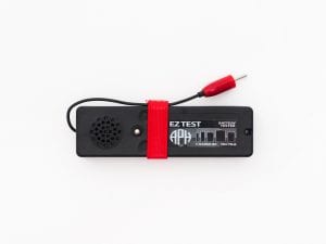 EZ Test Battery Tester Audio Tactile Feedback With Cable Tie