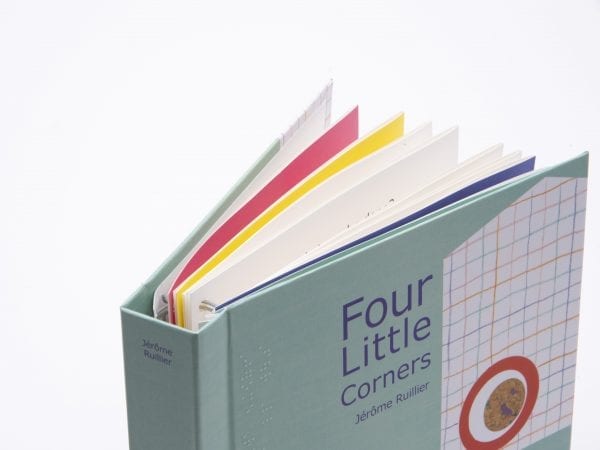 Four Little Corners Book Top Side View