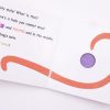 Holy Moly book with an interactive hole in the middle of the page.