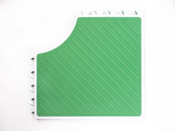 Reach and Match Learning Kit Green Sensory Mat Textured Side
