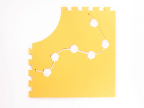 Reach and Match Learning Kit Yellow Sensory Mat