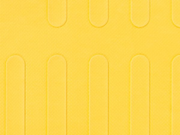 Reach and Match Learning Kit Yellow Sensory Mat Textured Side Close up