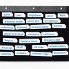 Touch Label and Learn Poster Human Skeleton Braille Answers